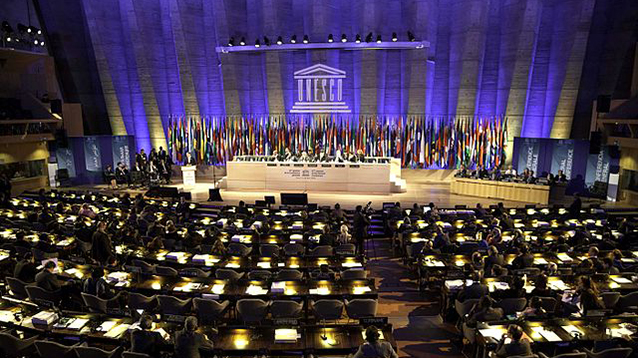 Photo from the 37th session of UNESCO's General Conference.